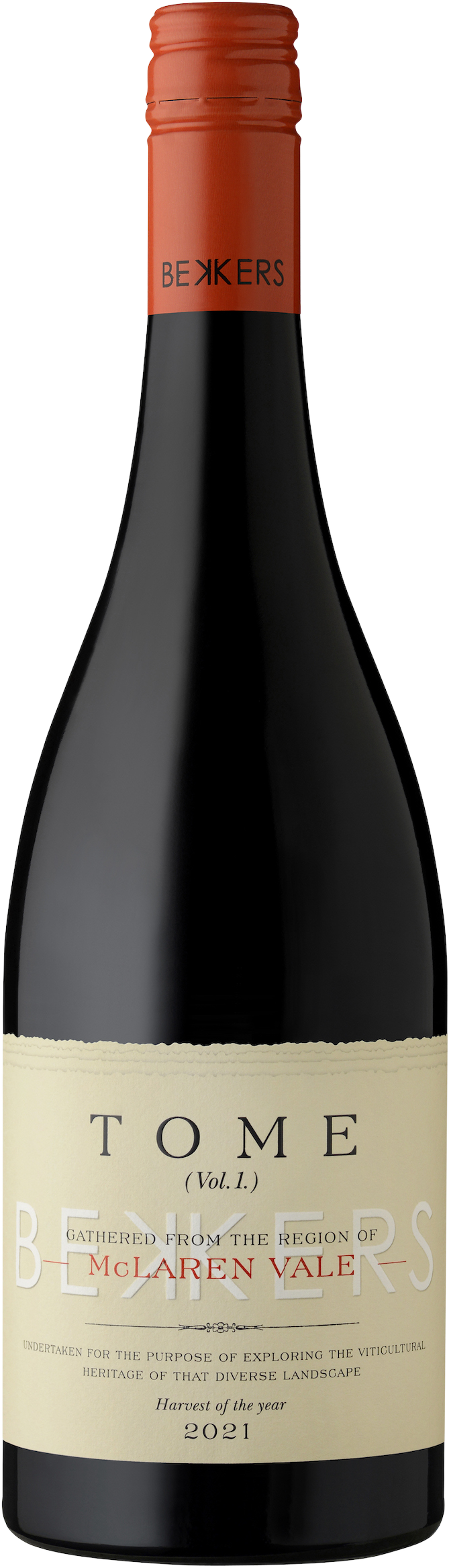 Bekkers Tome Shiraz Greanche 2021 McLaren Vale